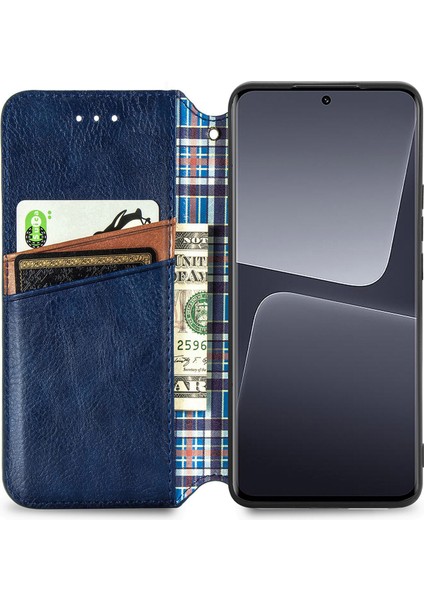 Xiaomi 13 Pro Cüzdan Kılıfı ile Uyumlu, Kart Tutuculu, Pu Deri Flip Kickstand Kapak (Yurt Dışından) modelleri