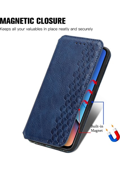 Xiaomi Redmi 12 Cüzdan Kılıfı ile Uyumlu, Kart Tutuculu, Pu Deri Flip Kickstand Kapak (Yurt Dışından) indirimleri