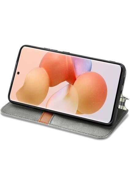 Xiaomi 12 Lite Cüzdan Kılıfı ile Uyumlu, Kart Tutuculu, Pu Deri Flip Kickstand Kapak (Yurt Dışından) modelleri