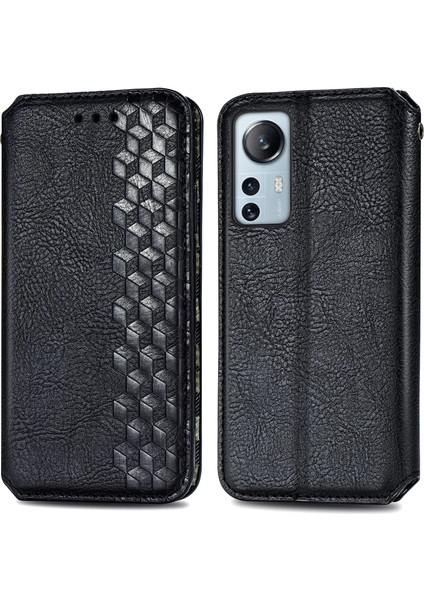 Xiaomi 12 Lite Cüzdan Kılıfı ile Uyumlu, Kart Tutuculu, Pu Deri Flip Kickstand Kapak (Yurt Dışından) fırsatları