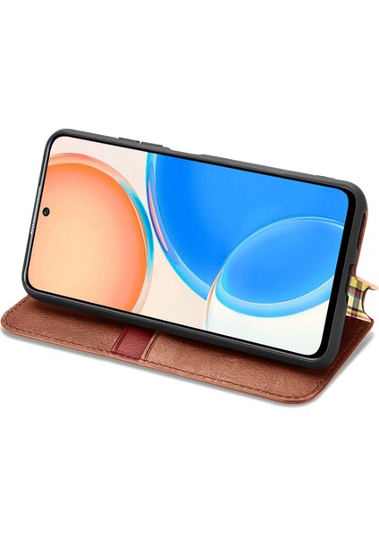 Honor X8 4g Cüzdan Kılıfı ile Uyumlu, Kart Tutuculu, Pu Deri Flip Kickstand Kapak (Yurt Dışından) modelleri