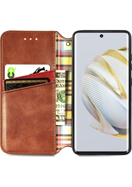 Huawei Nova 10 Cüzdan Kılıfı ile Uyumlu, Kart Tutuculu, Pu Deri Flip Kickstand Kapak (Yurt Dışından) modelleri