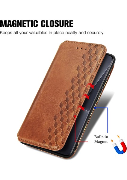 Xiaomi 13 Pro Cüzdan Kılıfı ile Uyumlu, Kart Tutuculu, Pu Deri Flip Kickstand Kapak (Yurt Dışından) indirimleri