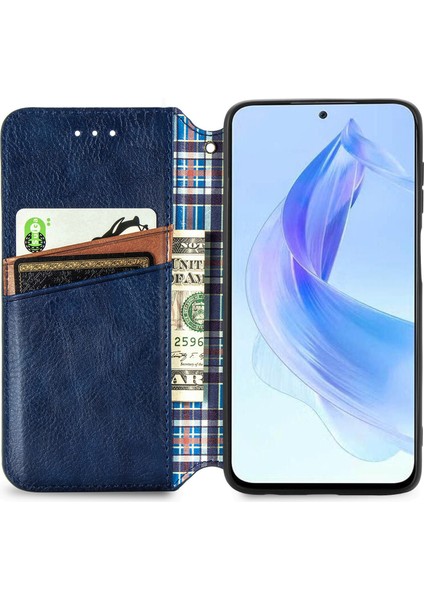 Honor 90 Lite Cüzdan Kılıfı ile Uyumlu, Kart Tutuculu, Pu Deri Flip Kickstand Kapak (Yurt Dışından)