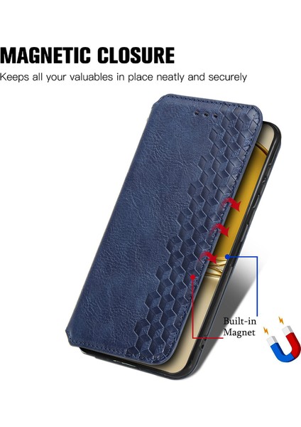 Huawei P50 Cüzdan Kılıfı ile Uyumlu, Kart Tutuculu, Pu Deri Flip Kickstand Kapak (Yurt Dışından) fırsatları