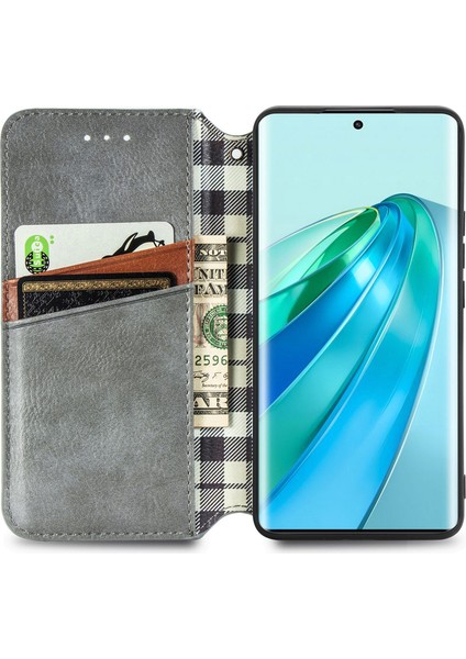 Honor X9A Cüzdan Kılıfı ile Uyumlu, Kart Tutuculu, Pu Deri Flip Kickstand Kapak (Yurt Dışından) modelleri