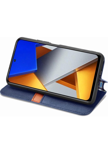 Xiaomi Poco M4 Pro Cüzdan Kılıfı ile Uyumlu, Kart Tutuculu, Pu Deri Flip Kickstand Kapak (Yurt Dışından) fırsatları