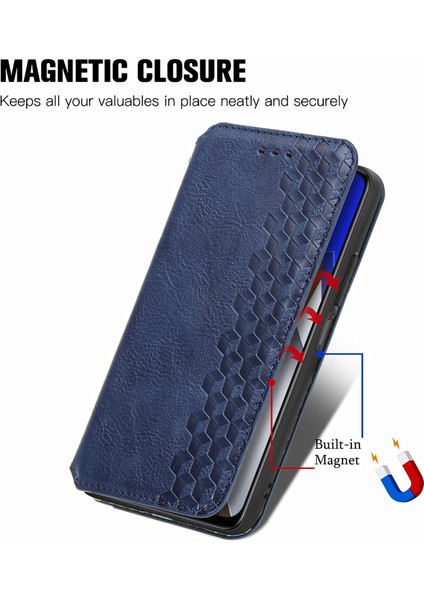 Xiaomi Poco M4 Pro Cüzdan Kılıfı ile Uyumlu, Kart Tutuculu, Pu Deri Flip Kickstand Kapak (Yurt Dışından) indirimleri