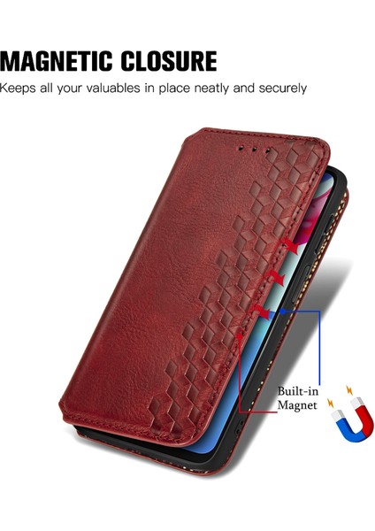 Xiaomi Redmi Note 11 4G/11S Cüzdan Kılıfı ile Uyumlu, Kart Tutuculu, Pu Deri Flip Kickstand Kapak (Yurt Dışından) indirimleri