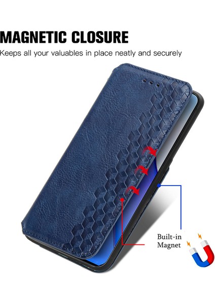 Oppo Reno 8 Pro Cüzdan Kılıfı ile Uyumlu, Kart Tutuculu, Pu Deri Flip Kickstand Kapak (Yurt Dışından) indirimleri