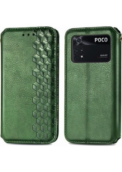 Xiaomi Poco M4 Pro Cüzdan Kılıfı ile Uyumlu, Kart Tutuculu, Pu Deri Flip Kickstand Kapak (Yurt Dışından) fiyatları