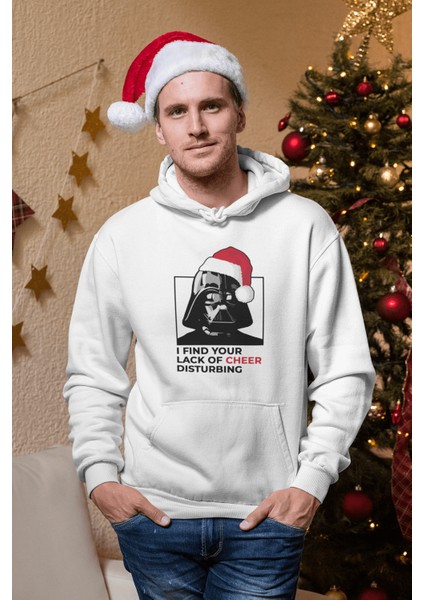 Darth Vader Yılbaşı Kapşonlu Sweatshirt