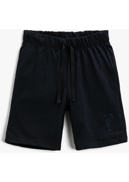 Erkek Çocuk Basic Şort Beli Bağcıklı