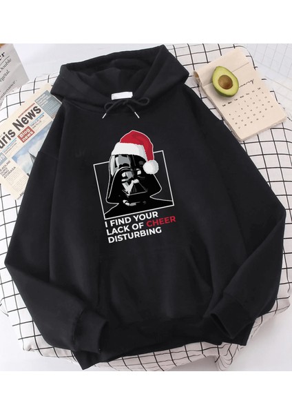 Darth Vader Yılbaşı Kapşonlu Sweatshirt