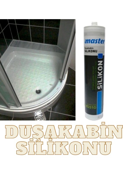 Duşakabin Sızdırmazlık Silikonu 310ML Şeffaf