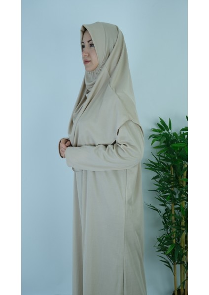 Vizyon Fermuarlı Pratik Namaz Elbisesi