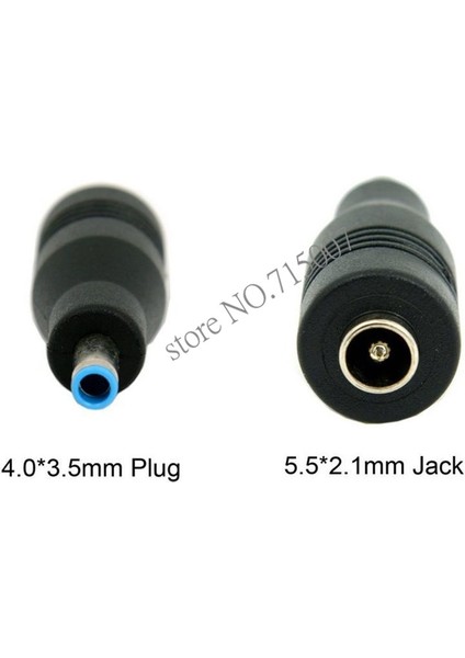 5 Adet Dc Güç Adaptörü Konnektör Fişi Dc Dönüşüm Kafa Jakı Dişi 5.5*2.1mm Fiş Erkek 4.5*3.0 Pin ile Hp Envy Ultrabook Için (Yurt Dışından) fırsatları