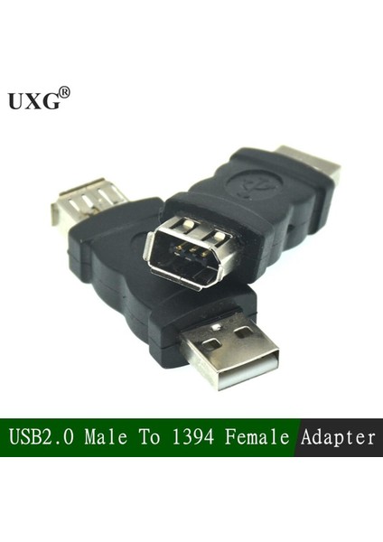 USB 2.0 A Erkek - Firewire Ieee 1394 6p Dişi Adaptör Dönüştürücü Konnektör F/m (Yurt Dışından)