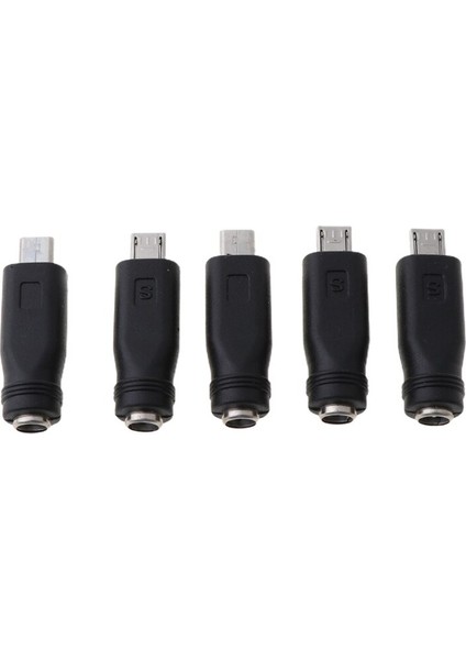 Adet 5.5x2.1mm Dişi Jack - Mikro USB Erkek Fiş Dc Güç Konektörü Adaptörü (Yurt Dışından) fırsatları
