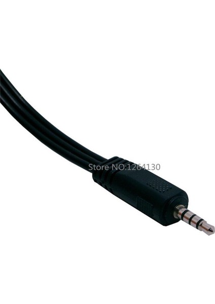 3.5mm Erkek 3rca Dişi Kablo 3.5 mm Jack 3 Rca Dişi Fiş Adaptörü Ses Dönüştürücü Video Av Kablo Tel Kablosu (Yurt Dışından)
