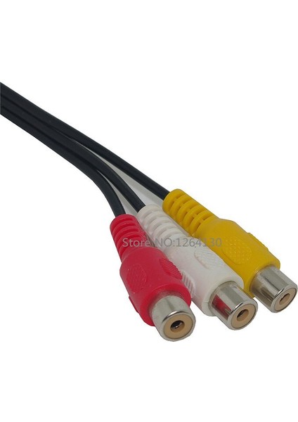 3.5mm Erkek 3rca Dişi Kablo 3.5 mm Jack 3 Rca Dişi Fiş Adaptörü Ses Dönüştürücü Video Av Kablo Tel Kablosu (Yurt Dışından) modelleri