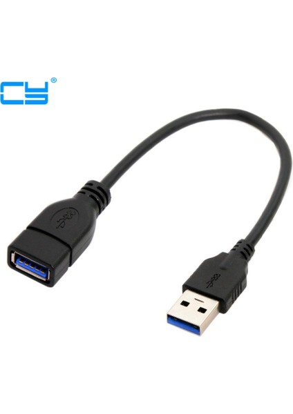 USB 3.0 Tip-A Erkek - USB 3.0 Tip-A Dişi Uzatma Kablosu 20CM 5gbps (Yurt Dışından) fiyatları