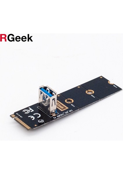 Ngff M.2 - Pcı-E X16 Yuvası Transfer Kartı Madencilik Pcie Yükseltici Kart VGA Uzatma Kablosu (Yurt Dışından) fiyatları