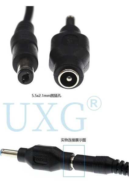 Hp Envy Şarj Bağlantı Noktası Için 1x Dc Güç Jakı Konektörü 4,5x3,0 mm Adaptör Konektörü Arası Küçük Orta Pin 5,5x2,1 Ila 4,5x3,0 (Yurt Dışından) modelleri