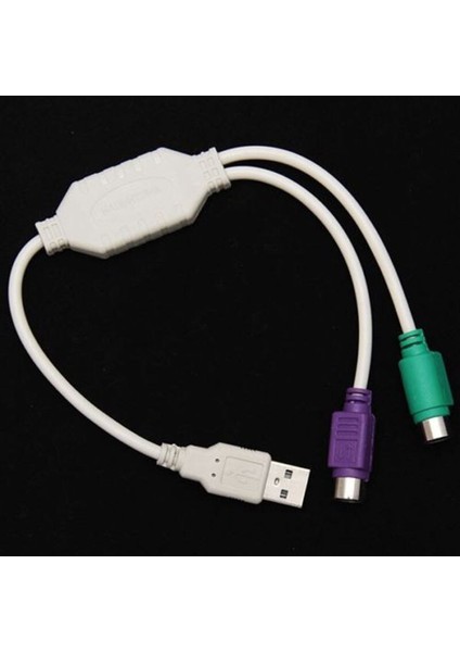 1 Adet USB Erkek Ps2 Dişi Kablo Adaptörü Dönüştürücü Klavye Fare Için Kullanın (Yurt Dışından) fırsatları