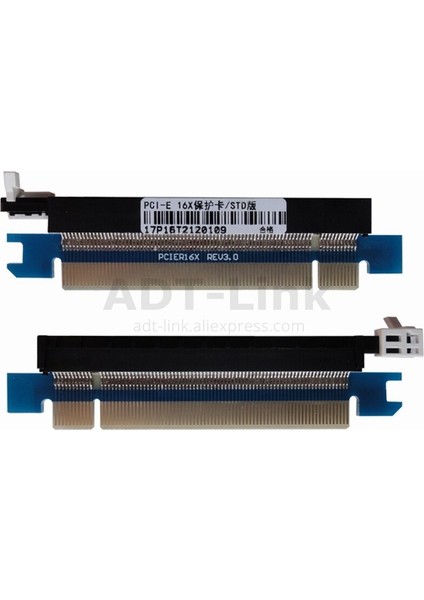 Yeni Pcıe 164 Pin 16X Erkek Kadın Yükseltici Genişletilmiş Kart Adaptörü Pcı-E Express Test Dıp Yuvası 1u 2u 3u Std Için Sabitleme Plakalı (Yurt Dışından) fiyatları