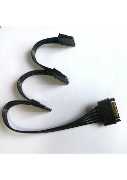 1 Adet Pc Sunucu Bilgisayar Sabit Disk 15PIN Sata 1 Ila 3 Erkek - Dişi Splitter Güç Kablosu 18AWG (Yurt Dışından) modelleri