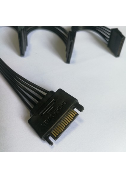 1 Adet Pc Sunucu Bilgisayar Sabit Disk 15PIN Sata 1 Ila 3 Erkek - Dişi Splitter Güç Kablosu 18AWG (Yurt Dışından) indirimleri