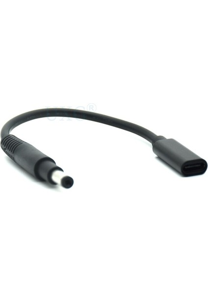 USB Tip C Dişi 4.8*1.7mm Erkek Tak Dönüştürücü Dc Güç Jakı Dizüstü Bilgisayar Şarj Kablosu Için Hp Compaq 500 510 520 530 540 550 620 (Yurt Dışından) modelleri