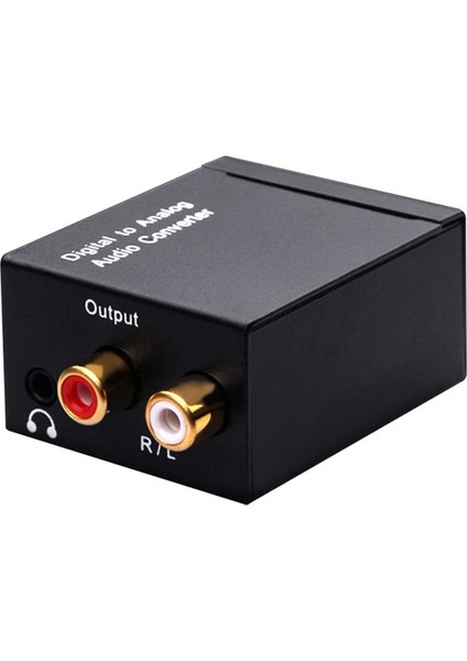 Optik Koaksiyel Toslink Dijitalden Analoga Dönüştürücü Rca L/r Stereo Ses Adaptörü (Yurt Dışından) indirimleri
