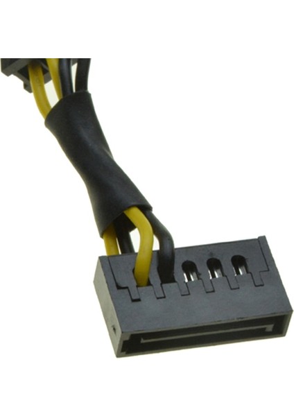 15PIN Sata Güç Pierce Tipi Erkek Konnektör Dıy Sabit Disk Için Bakır Çekirdekli Lehim Delinmesi Yok (Yurt Dışından)