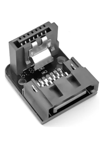 2 Adet/grup 90 Derece Sağ Açılı Tip Sata 7pin Erkek Kadın Konvektör HDD Adaptörü (Yurt Dışından)