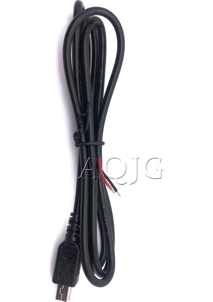 1 Adet Yüksek Kalite 70 cm Siyah Mini USB Erkek Fiş 2 Telli Güç Kablo Kordonu Soyulmuş Maksimum Akım 3A Ahududu Pasta Dıy (Yurt Dışından) indirimleri