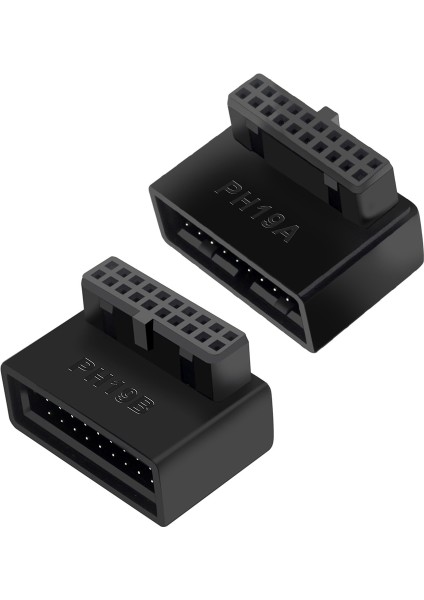 USB 3.0 19P 20P 90 Derece Bilgisayar Anakartı Başlık Adaptörü Plug-In Dönüştürücü Bilgisayar Masaüstü Yüksek Hızlı Anakart Konnektör Fişleri (Yurt Dışından) fiyatları