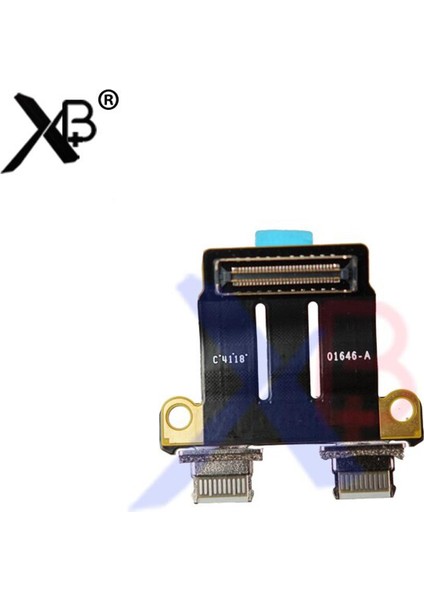Yeni 821-01646-A 02 Macbook Pro Retina A1989 A1990 Tip-C Usb-C Şarj Dc-In Dc Güç Jakı Kurulu Konektörü 820-01161-A (Yurt Dışından)