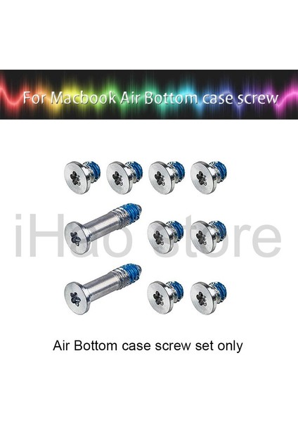 Marka Yeni Alt Kasa Vidaları Vida 10 Adet/takım ve Tornavida Macbook Air Pro Retina A1369 A1466 A1278 A1286 A1502 A1398 (Yurt Dışından) fiyatları