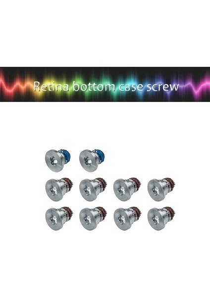 Marka Yeni Alt Kasa Vidaları Vida 10 Adet/takım ve Tornavida Macbook Air Pro Retina A1369 A1466 A1278 A1286 A1502 A1398 (Yurt Dışından) fırsatları