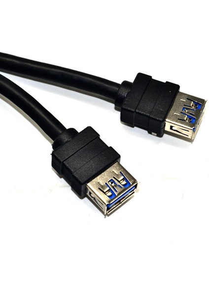 Konektör USB 3.0 Panel Montajlı Çift Bağlantı Noktalı Usb3.0 Dişi Vida Panel Montajlı Anakart 20 Pin 20PIN Başlık Düz Kablo Kablosu (Yurt Dışından) fırsatları