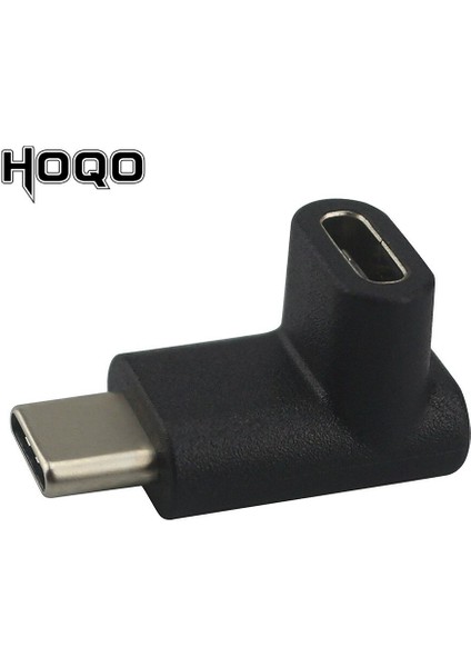 10 Gbps Konektörü 90 Derece Usb-C Adaptör Dirsek Sağ Açı USB 3.1 Tip-C Erkek - Dişi Uzatma Yüksek Kalite (Yurt Dışından)