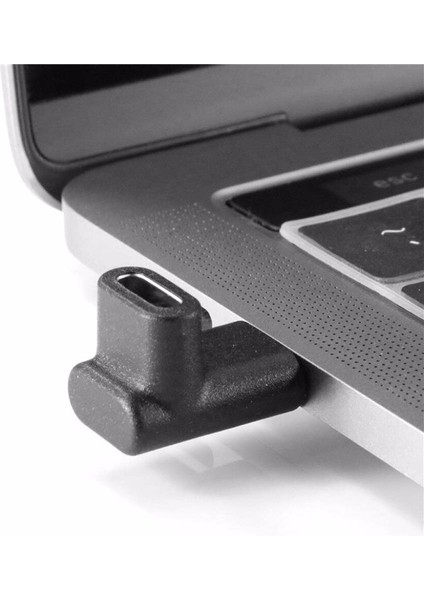 10 Gbps Konektörü 90 Derece Usb-C Adaptör Dirsek Sağ Açı USB 3.1 Tip-C Erkek - Dişi Uzatma Yüksek Kalite (Yurt Dışından) fırsatları