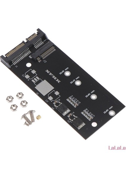 1 Takım Yüksek Verimli M.2 Nvme SSD Dönüştürme Adaptör Kartı Nvme/ahcı SSD Sata Revizyon I/ıı/ııı Için Yükseltilmiş Kit (1.5/3.0/6.0 Gbps) (Yurt Dışından)