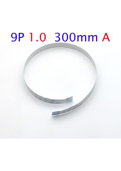1 Adet/grup 9pin Ffc Fpc Düz Esnek Kablo 1.0mm Pitch 9 Pin A Ileri Uzunluk 300MM Şerit Flex Kablo Awm 20624 80C 60V Vw-1 (Yurt Dışından) fiyatları