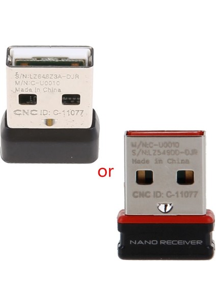Yeni Yeni USB Alıcı Kablosuz Dongle Alıcı USB Adaptörü Logitech MK270/MK260/MK220/MK345/MK240/M275/M210/M212/M150 Fare (Yurt Dışından) modelleri
