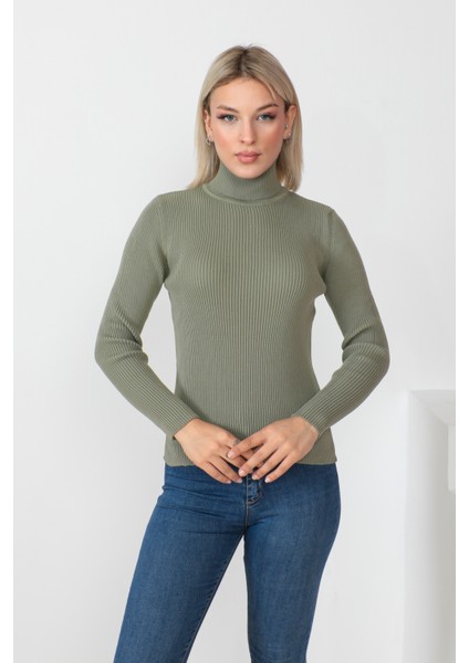 Basıc Balıkçı Yaka Kazak