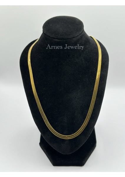 Arnes Jewelry Çelik Italyan Ezme Kolye