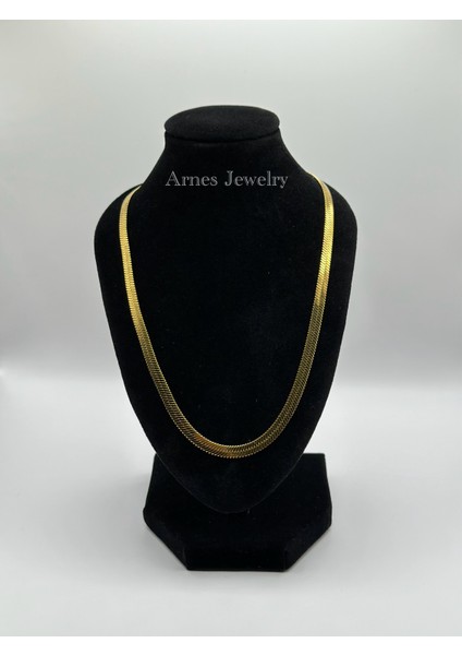 Arnes Jewelry Çelik Italyan Ezme Kolye